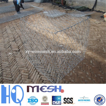 Paniers en gros de fil / maille hexagonale / panneaux gabion